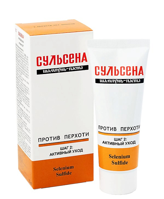 Шампунь-паста СУЛЬСЕНА против перхоти, 75 мл